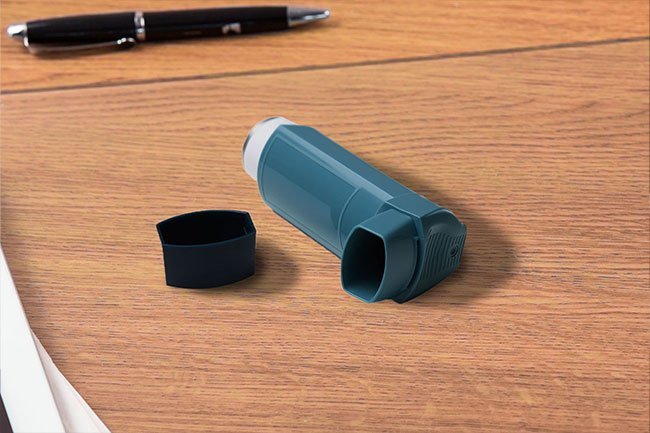 Inspect the opening of your inhaler before every use to make sure it's free of debris so you don't inhale it. 