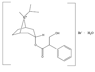 Atrovent® (ipratropium bromide)  Structural Formula Illustration