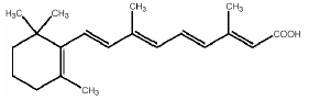 AVITA® (tretinoin) Structural Formula Illustration