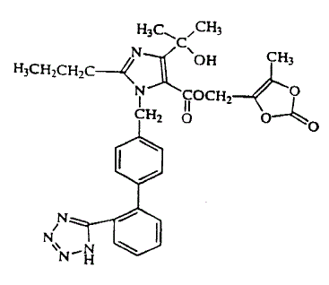 Olmesartan medoxomil - Structural Formula Illustration 2