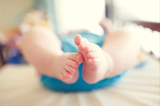 Secure your baby's changing table and make sure they can't fall off of it.