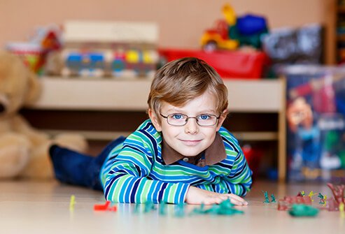 Make sure to get your child’s vision checked to see if they need eye glasses.