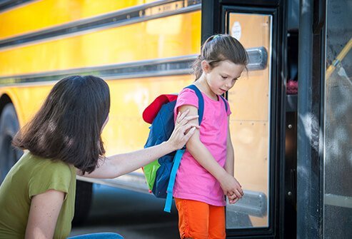 Learn to send your kids off to school without getting upset.