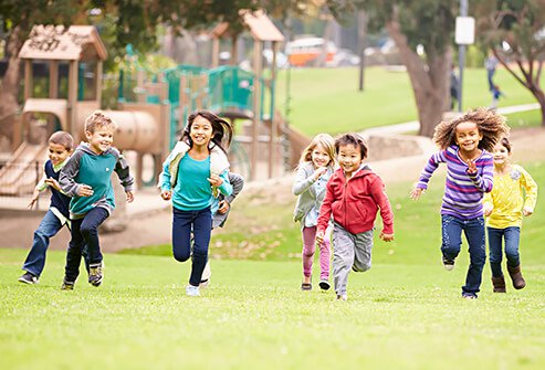 Teach your kids to play outside and exercise daily.