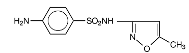 Sulfamethoxazole - Structural Formula Illustration 2