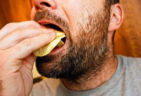Potato chips, fries, and soft drinks are bad for brain functioning.