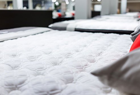 Your mattress should be firm enough to support your back, but soft enough to fit your body shape.