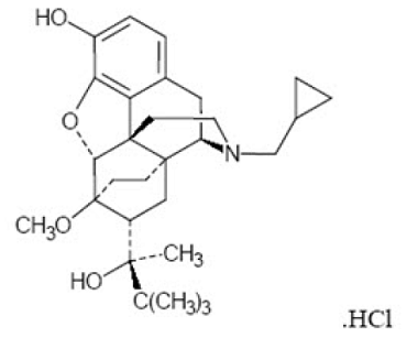 BELBUCA™ (bupreno rphine) - Structural Formula Illustration