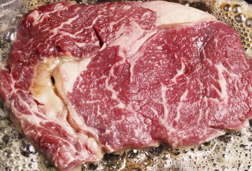 If you're the meat and potatoes type, you'd love a big, juicy steak that covers your plate.
