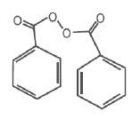 Benzagel (Benzoyl Peroxide) structural formula illustration