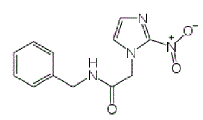 Benznidazole - Structural Formula Illustration