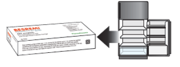 Take the BESREMi carton out of the refrigerator - Illustration