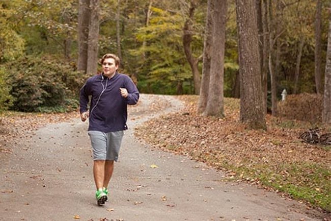 man walking