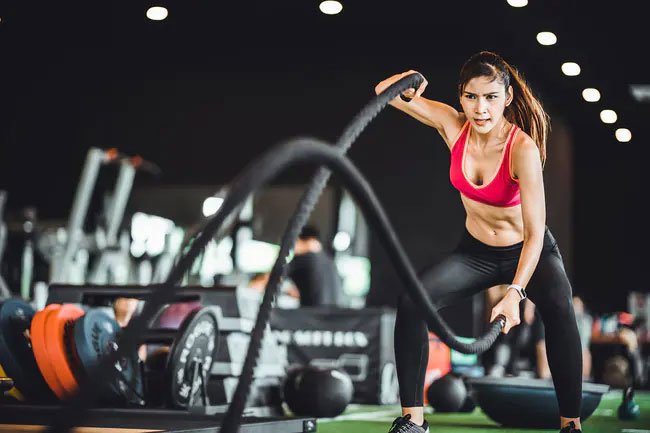 High-intensity interval training helps you burn fat instead of carbs for energy.