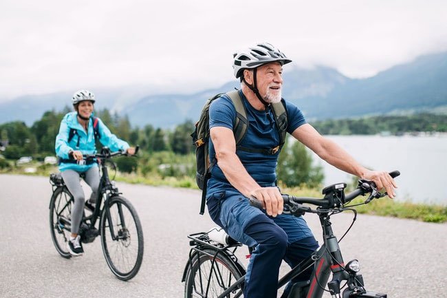 Cycling is another great way to burn a lot of calories.