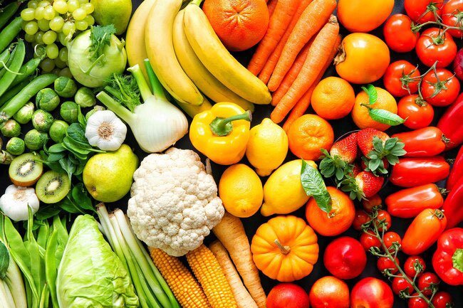 Fruits that are dark, as well as those that are bright, have antioxidants.