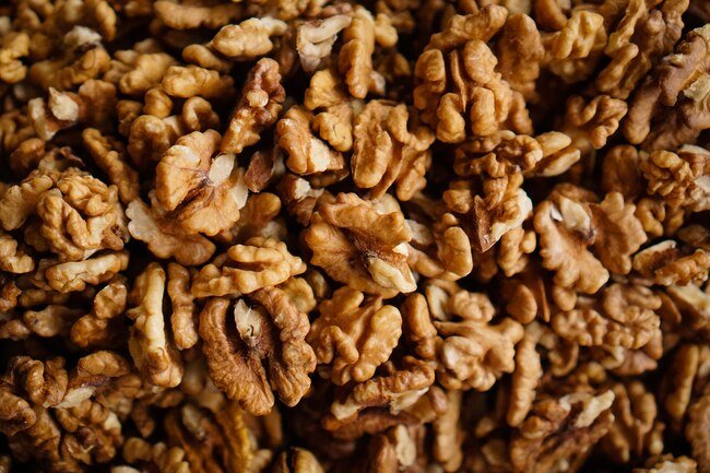 Nuts last the longest when kept in the freezer.