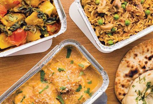 Eat half a portion and save the other half for later to reduce your caloric intake.