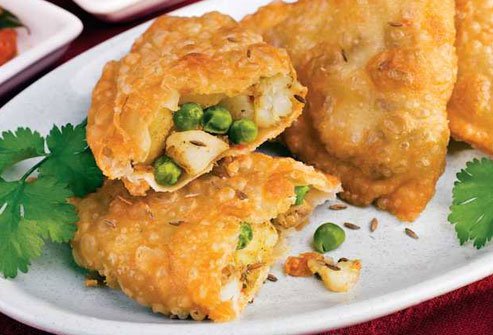 Samosas are carb heavy and deep fried.