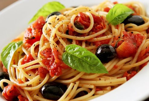 If you're craving pasta, this is a pretty healthy choice.