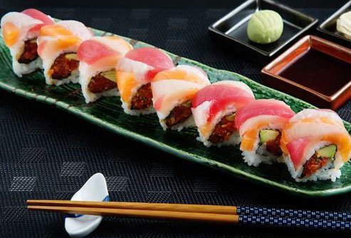 This is the Mount Everest of sushi, a combination that can include crab
