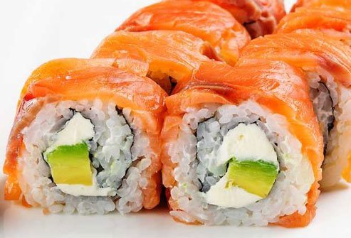 The Philly roll is one of those sushi inventions that may fool you into thinking it is healthy.