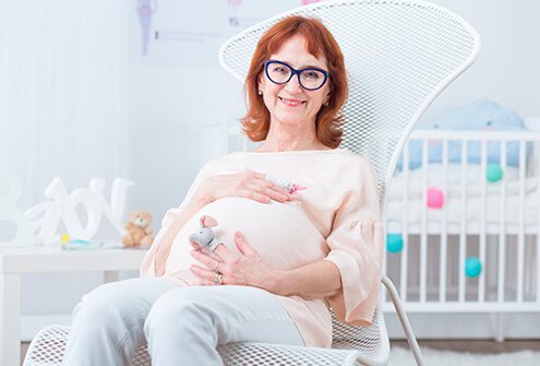 Even though older women may be approaching menopause and have irregular periods, pregnancy is still possible.