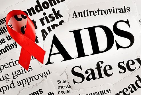 The number of older people who are diagnosed with HIV/AIDS is increasing.