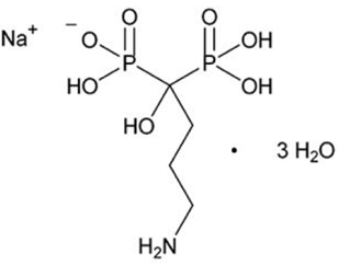 BINOSTO (alendronate sodium) Structural Formula Illustration