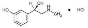 BIORPHEN (phenylephrine hydrochloride) Formula - Illustration