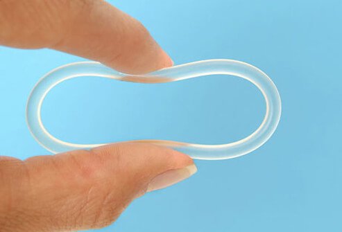 The vaginal ring is a small, flexible ring that contains the same hormones as the pill and patch, estrogen and progestin. 