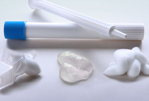 Spermicides are chemicals that kill sperm and prevent them from fertilizing the egg.