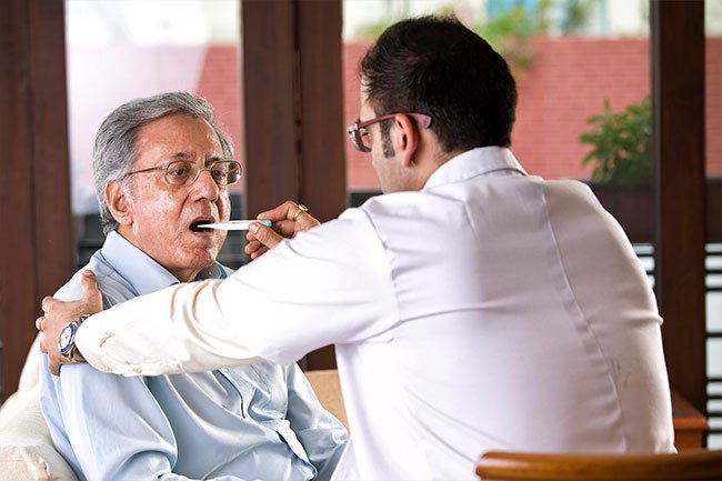 See your doctor if you have flu-like symptoms or pain, redness or swelling around a blister.