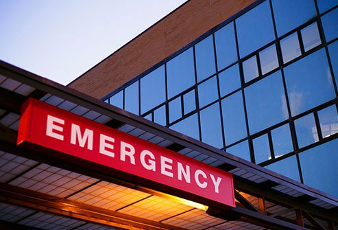 See your doctor or go to the emergency room right away.