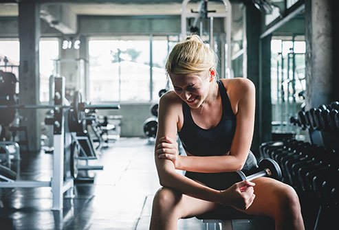 Delayed onset muscle soreness (DOMS) is muscle pain and stiffness that occurs approximately 1 to 2 days following doing a new or strenuous type of exercise.