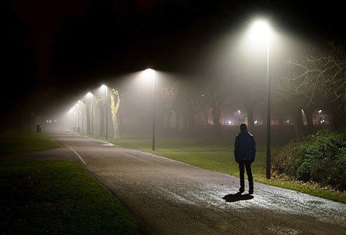 Working at night and sleeping during the day has its challenges.