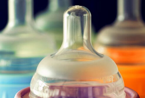 Baby bottle nipple.