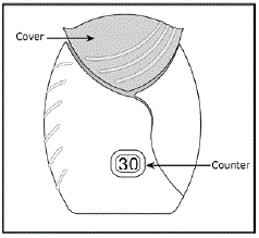 BREO ELLIPTA inhaler - Illustration