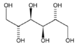 BRONCHITOL® (mannitol) Structrual Formula Illustration