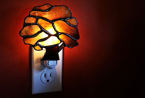 Nightlights can help prevent falls at home.