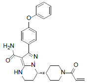 BRUKINSA™ (zanubrutinib) Structural Formaula Illustration