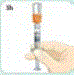 Pull the plunger down beyond the black dashed Dose Line - Illustration