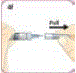 Now, pick up the syringe and hold it near the black dashed Dose Line - Illustration