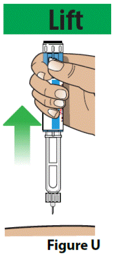 Carefully place the outer needle
cover back onto the needle - Illustration