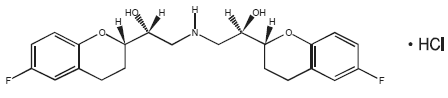 d-Nebivolol - Structural Formula Illustration