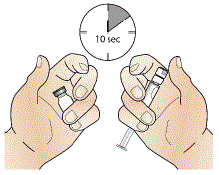 Clean the rubber stopper - Illustration