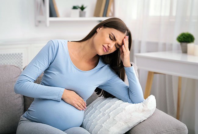 Many women experience headaches during pregnancy. Headaches tend to be worse during the first trimester and they get better in the second and third trimesters although some women still experience headaches during the second trimester. 