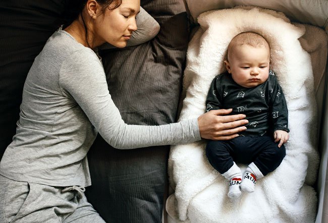 Baby with SIDS
