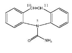 CARBATROL® (carbamazepine)  Structural Formula Illustration