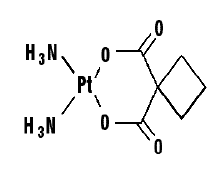 PARAPLATIN®
   (carboplatin) Structural Formula Illustration